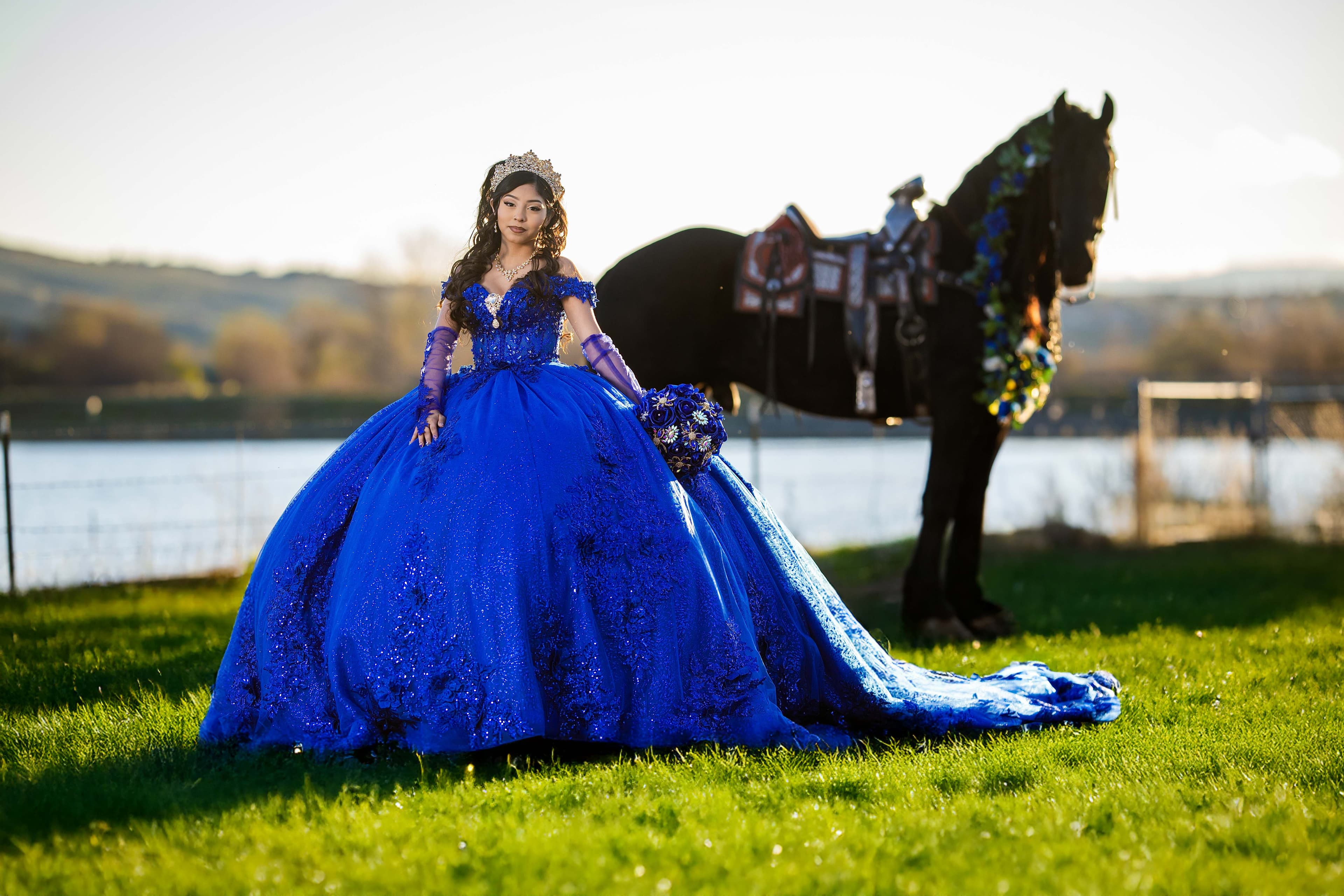 Quinceanera Horse93 — event photography in Chelan, WA