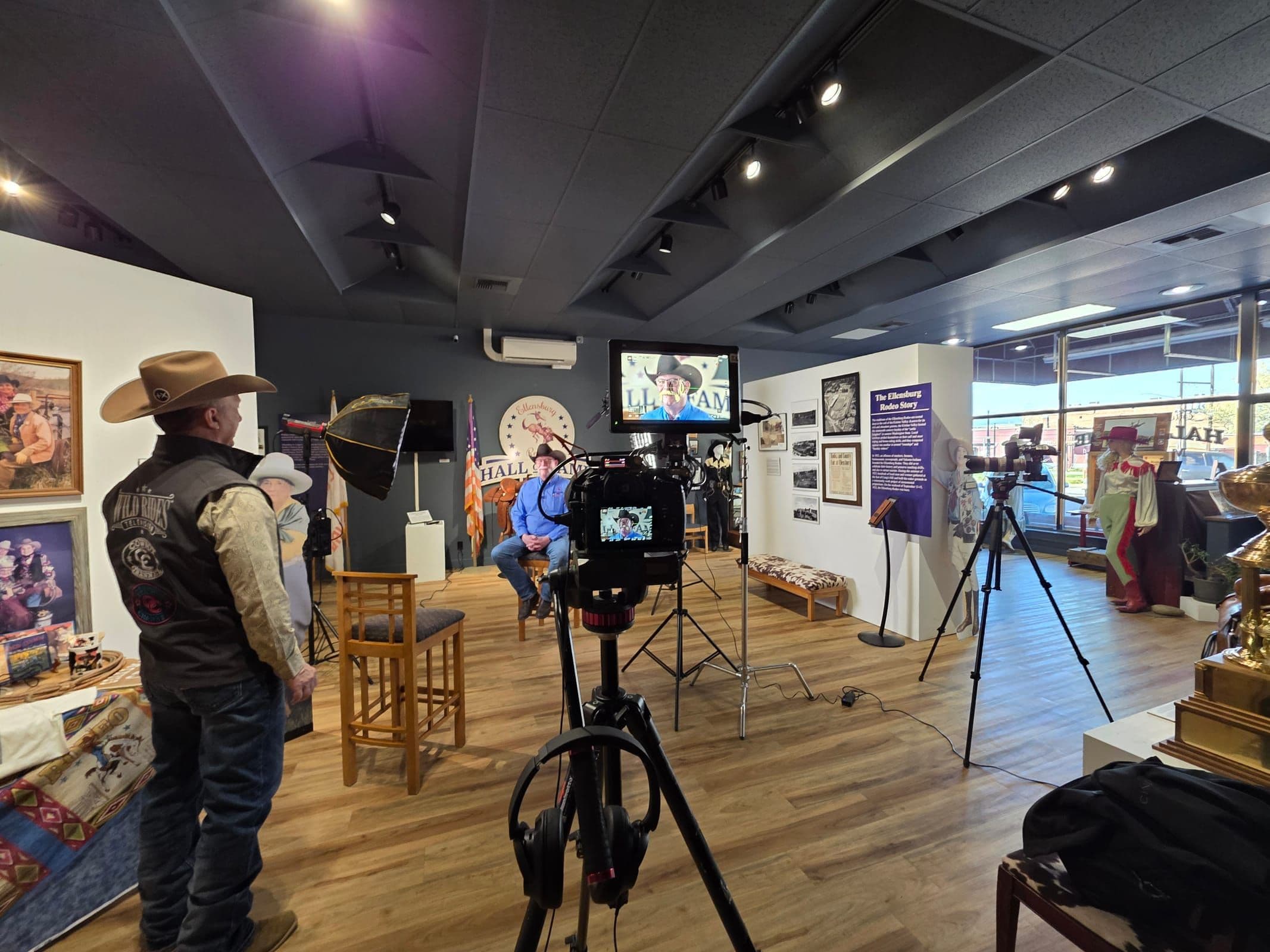 Behind the scenes of New Diamond Productions on location